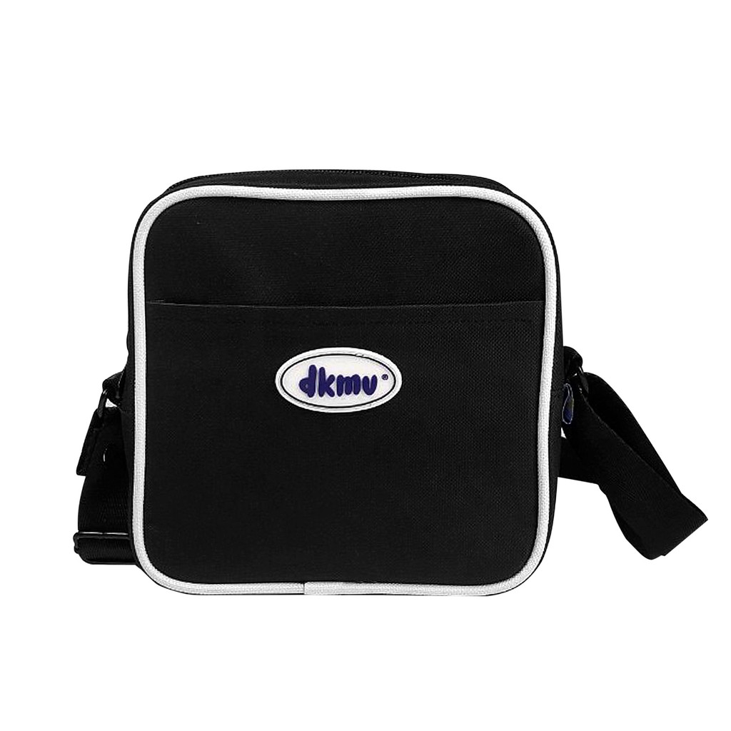 Túi đeo chéo canvas mini màu đen DKMV - Túi chéo vải canvas Crossbody Bag