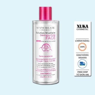  Nước tẩy trang MayCreate 300ml phù hợp mọi loại da Xuka Cosmetic