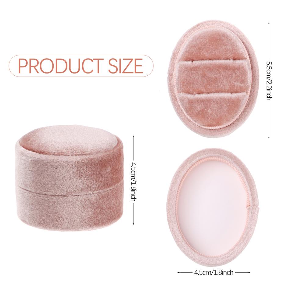 Hộp Đựng Trang Sức Bằng Vải Mềm Thiết Kế Nhỏ Gọn Dành Cho Nữ Giá Đỡ