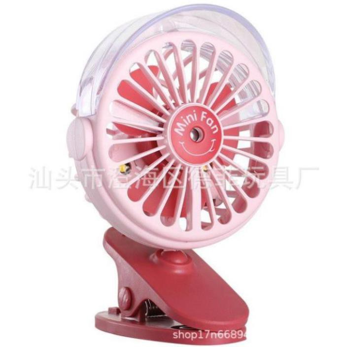 Quạt Phun Suơng Mini Sạc USB SPRAY FAN.