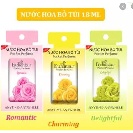 NƯỚC HOA BỎ TÚI ENCHANTEUR 18ML.