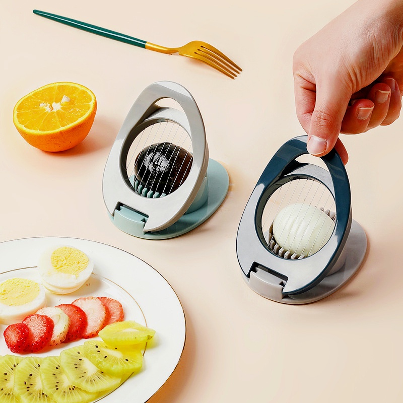 Dụng Cụ Cắt Trứng Đa Năng Bằng Thép Không Gỉ