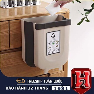 Sọt rác gấp kẹp treo ❤️freeship❤️- siêu tiện dụng, gọn