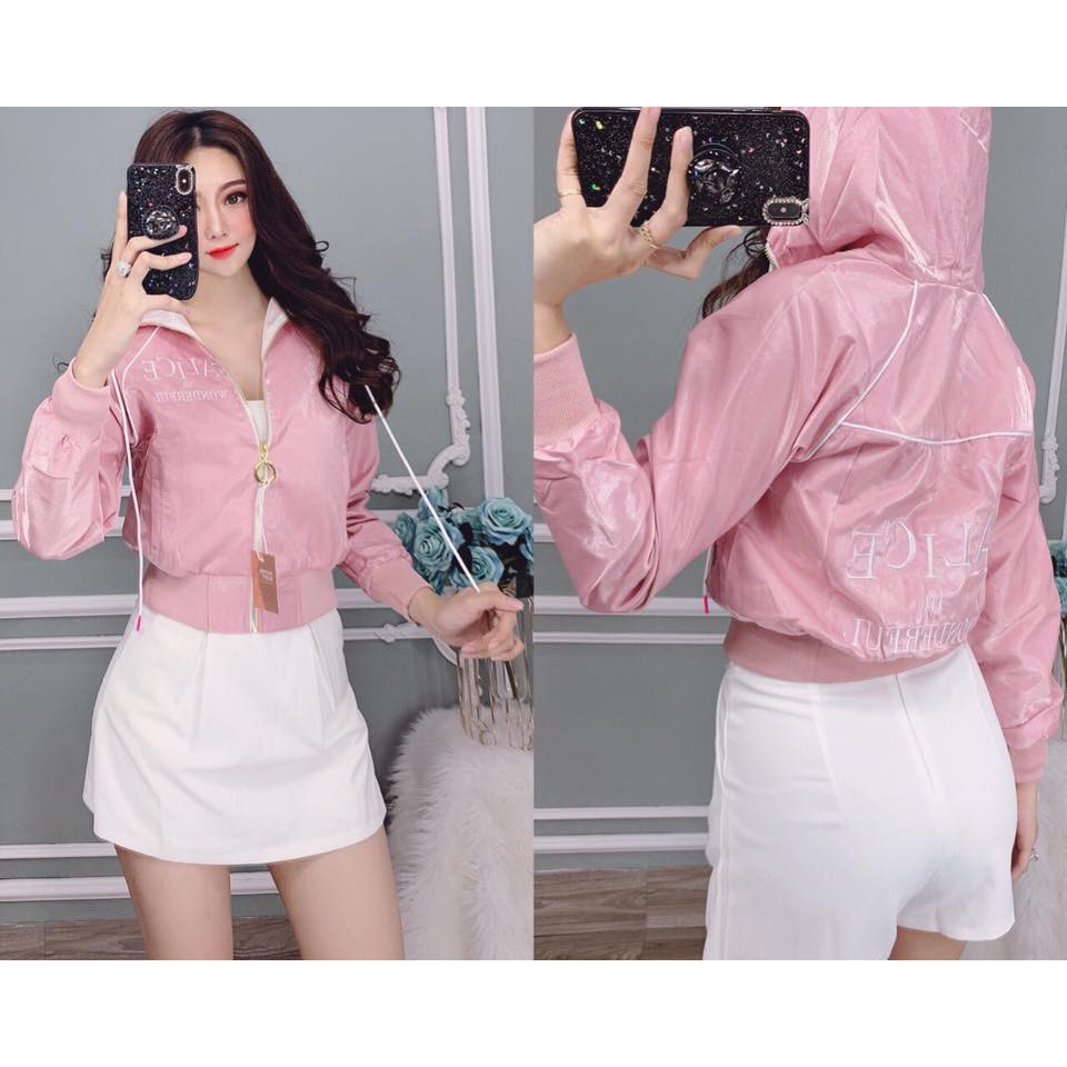 [ FREE SIZE ] ÁO KHOÁC ALICE VIỀN LƯNG SANH CHẢNH | BigBuy360 - bigbuy360.vn