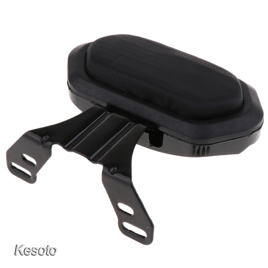 [KESOTO]Motorcycle Driver Rider Backrest Pad Plug-In Back Rest Mounting Kit