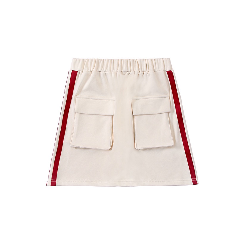 IELGY Bộ Áo cardigan Ngắn Tay + Chân Váy Phong Cách Thể Thao Thời Trang Hàn Quốc Cho Nữ [Đặt Hàng Riêng Biệt]