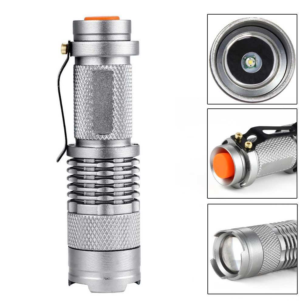 Đèn Pin LED siêu sáng 3500 LM CREE Q5 14500 AA