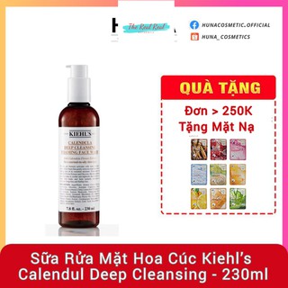 Sữa Rửa Mặt Hoa Cúc Kiehl’s Calendula Deep Cleansing Foaming Face Wash