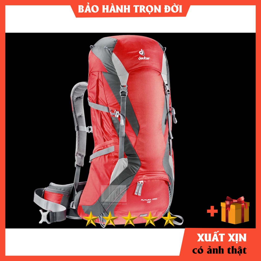 Balo phượt Futura pro 42 cao cap [BẢO HÀNH TRỌN ĐỜI] dùng đi du lịch trekking hiking