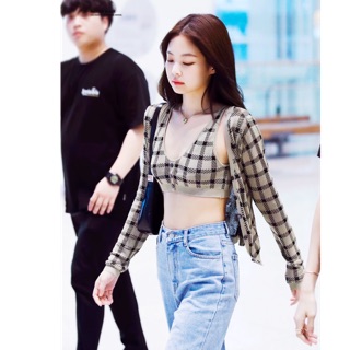 [ODER 4-16 ngay] Set áo len nữ jennie blackpink MS111