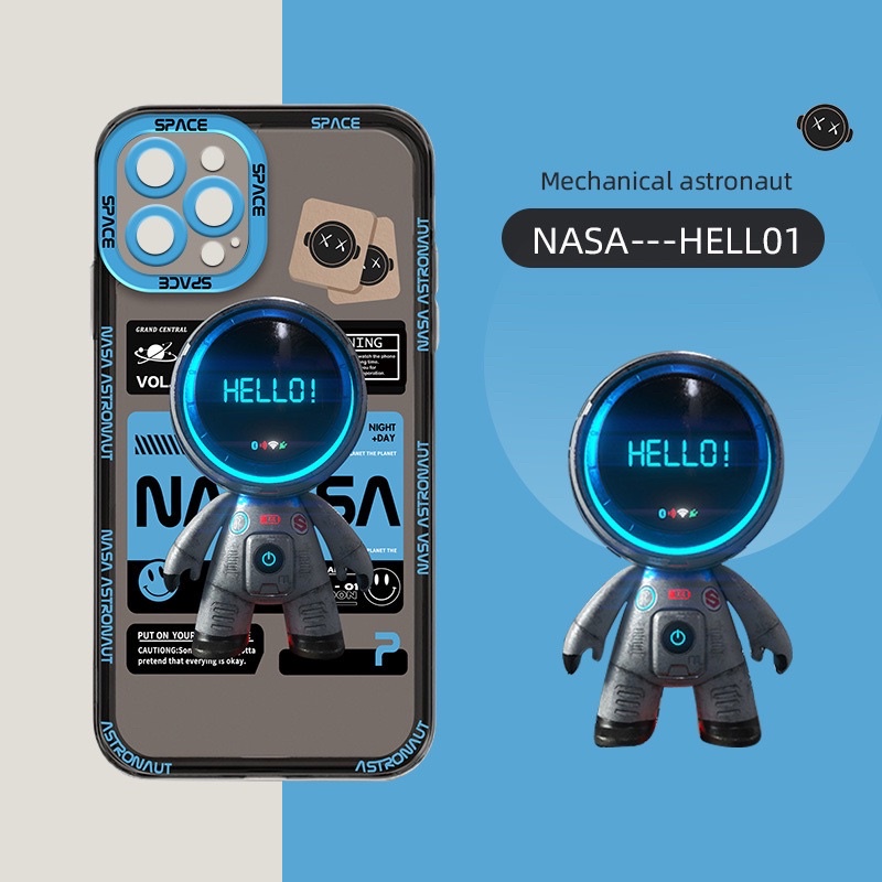 Ship grab/ship hoả tốc Ốp lưng iphone silicon dẻo Nasa hello chống shock cho ip 13 pro max/ ip 12 pro max/ip 11 pro max