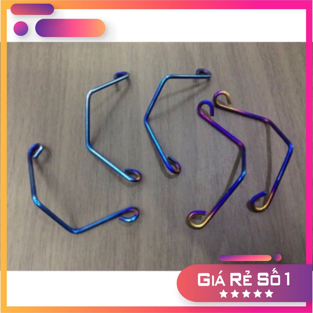 Pat kẽm gắn bình dầu màu xanh  gắn chế nhiều loại xe