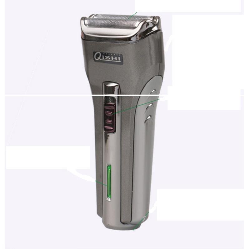 Máy cạo râu Qishi-Q588 lưỡi cắt kép cạo siêu mượt