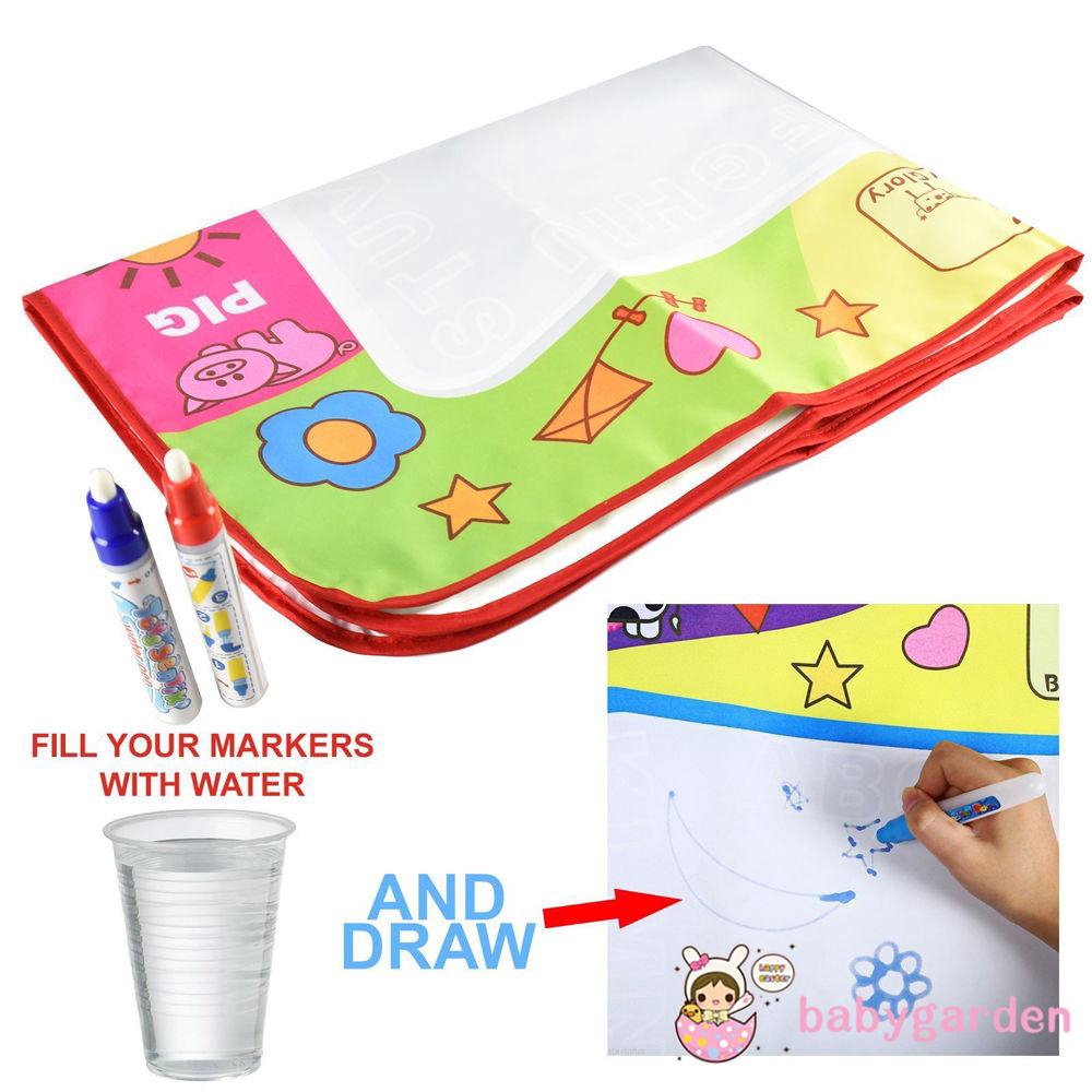 Set Sách Nuớc Tô Màu Ma Thuật Và Bút Tô Màu Cho Bé