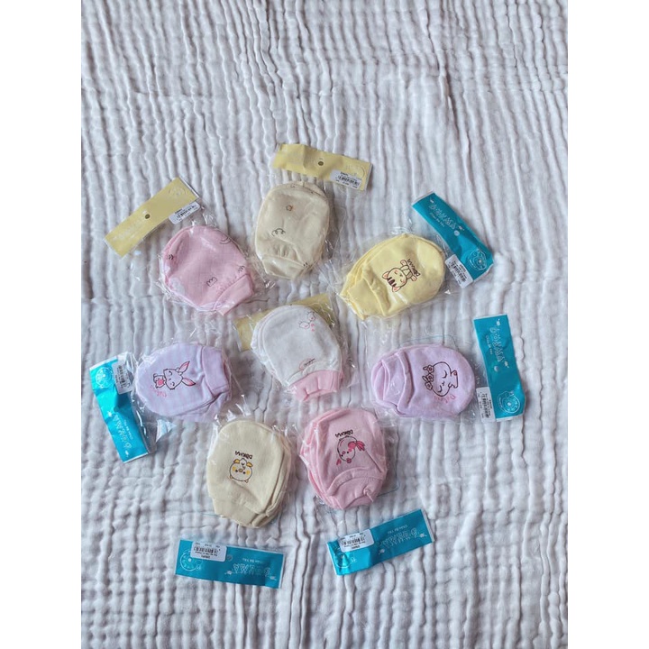 Set Bao Tay Bao Chân Dokma Mẫu Mới Mềm Mỏng Cho Bé Sơ Sinh | Minizon Kids