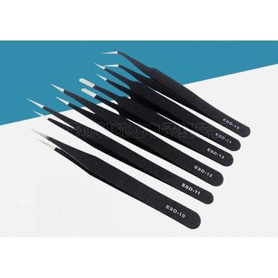 Combo 6 cái Nhíp panh kẹp chống tĩnh điện giá rẻ