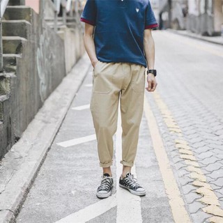 [Freeship từ 99K] Quần Kaki CROP PANTS