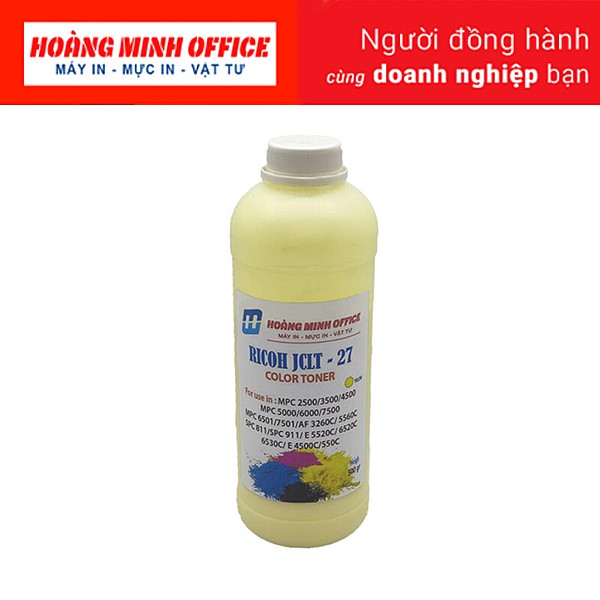 Mực màu Ricoh MP C2500/ C3500/ C6000/ C7500/ C6501/ C7501...MUA LẺ MÀU ( 500 g )