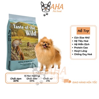 Thức Ăn Cho Chó Pomeranian Taste Of The Wild Bao 500g - Appalachian Valley Thịt Nai & Đậu Garbanzo