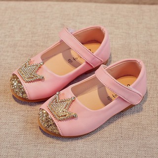 Giày Búp Bê Bé Gái Vương Miện (6908-M64)