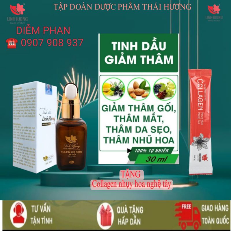 Tinh dầu thâm cao cấp Linh Hương [ Chính hãng]