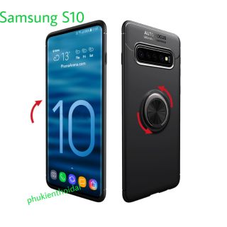 Ốp lưng Samsung Galaxy S10 Plus chống sốc giá đỡ kiêm nhẫn hút Ô tô hiệu Auto Focus