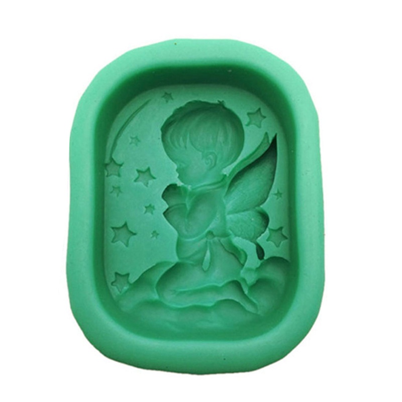 Khuôn Silicone Làm Bánh Hình Cô Gái Xinh Xắn