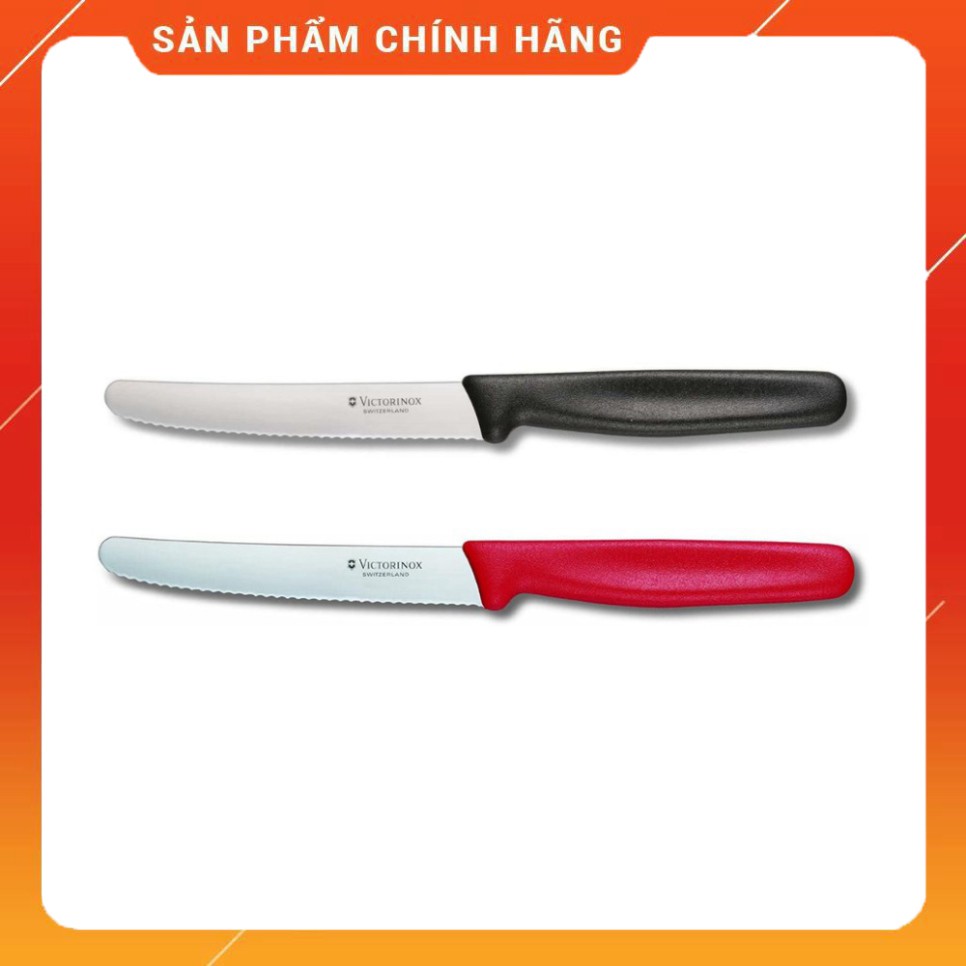 Dao gọt hoa quả VICTORINOX, lưỡi răng cưa, cắt bánh mì, Hàng chính hãng, Gia dung Mộc Dương