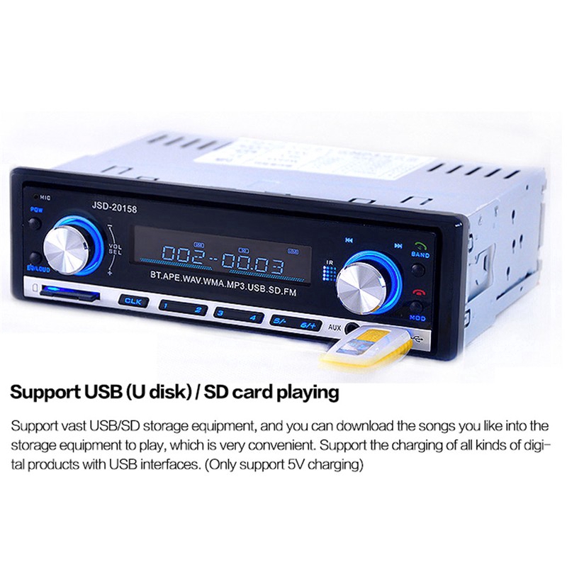 Máy radio phát thanh bluetooth nghe nhạc MP3/FM/A/USB/MMC