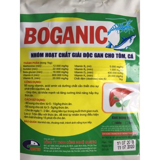 Giải độc gan cho Cá Boganic