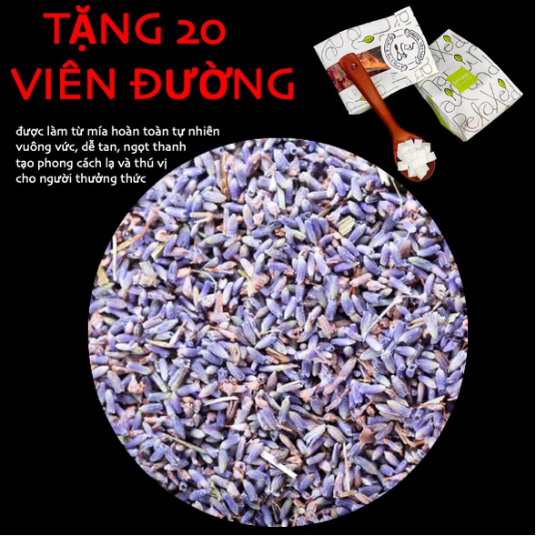(miễn phí đường viên) Lavender tea / Trà hoa oải hương (hàng xuất khẩu)