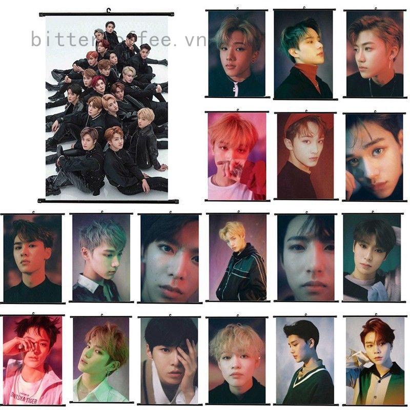 Tấm poster hình các thành viên nhóm nhạc Hàn Quốc KPOP nct127