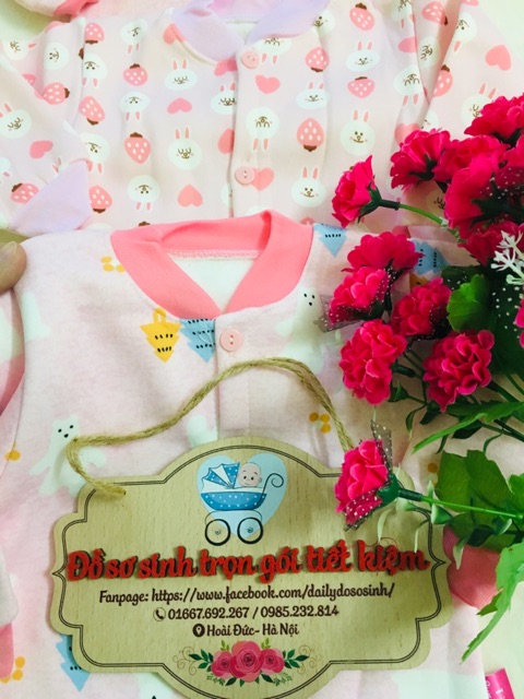 Áó nỉ lông cúc giữa cho bé