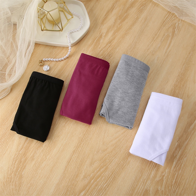 Cute Byte Quần Lót Cotton Không Đường May Lưng Cao Cỡ Lớn XL-5XL Dễ Thương Cho Nữ