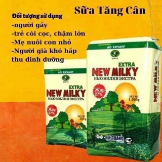 Sữa béo tăng cân New Milky của Nga bịch 1kg