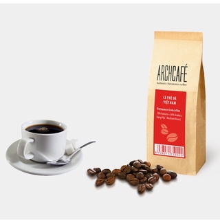 Cà phê đá Việt Nam (nhãn đỏ) Archcafé - Rang xay (500g/túi)