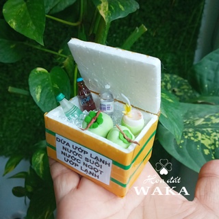 Thùng Xốp Ướp Lạnh Mini 01- Mô hình 1/12