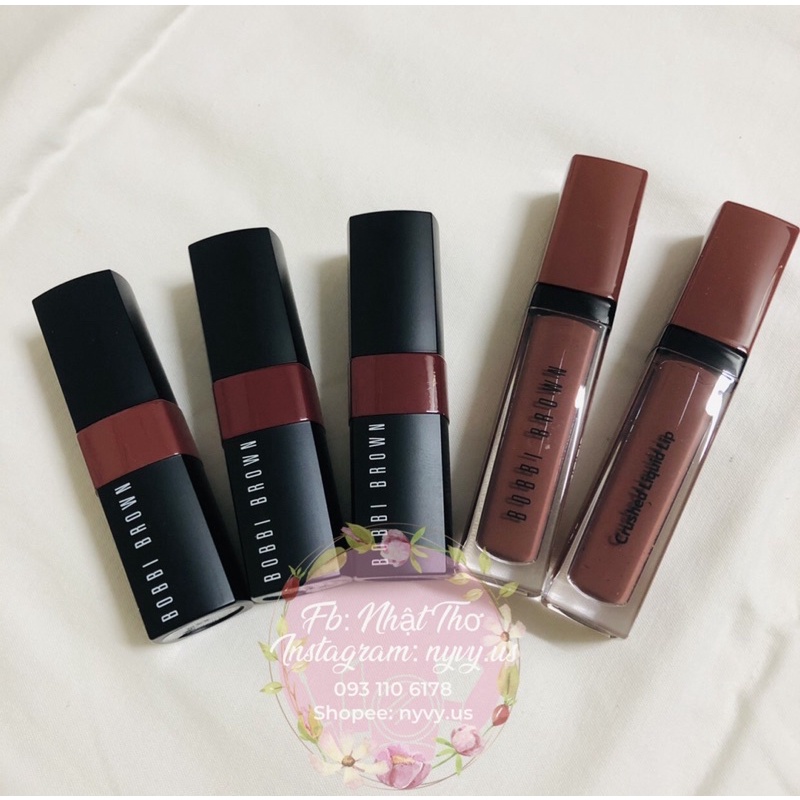 Son Bobbi Brown crushed lip fullbox
