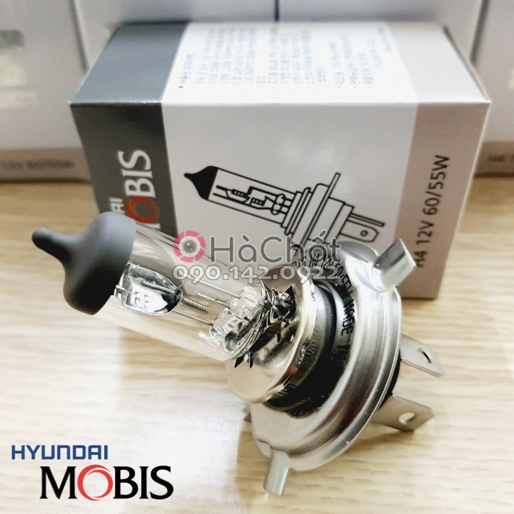 Bóng Đèn H4 12V 60/55W 🚘 Chính Hãng HYUNDAI MOBIS Hàn Quốc Dùng Cho Grand i10, Getz, Kia Morning ...