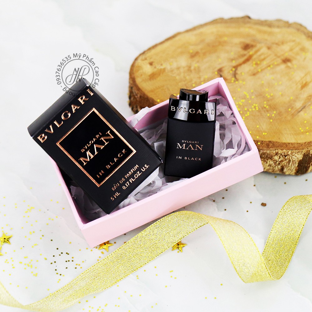 Nước hoa nam BVLGARI Man In Black Eau De Parfum 5ml