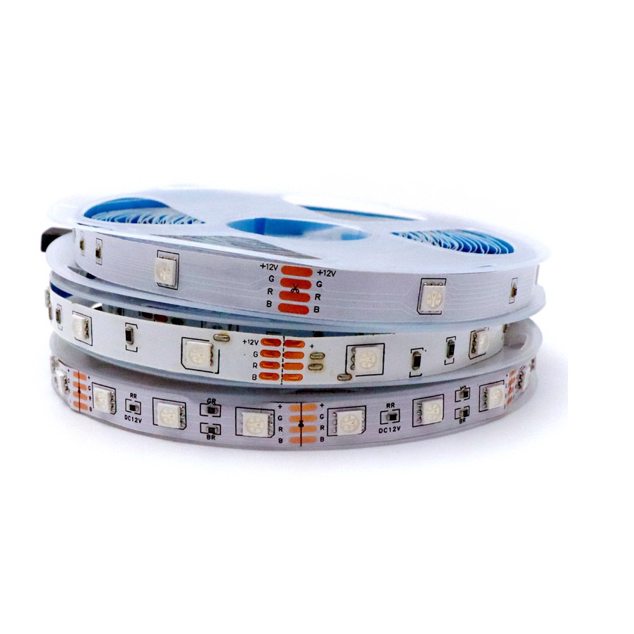 Dây LED trang trí 7 màu RGB 5050, cuộn 5 mét