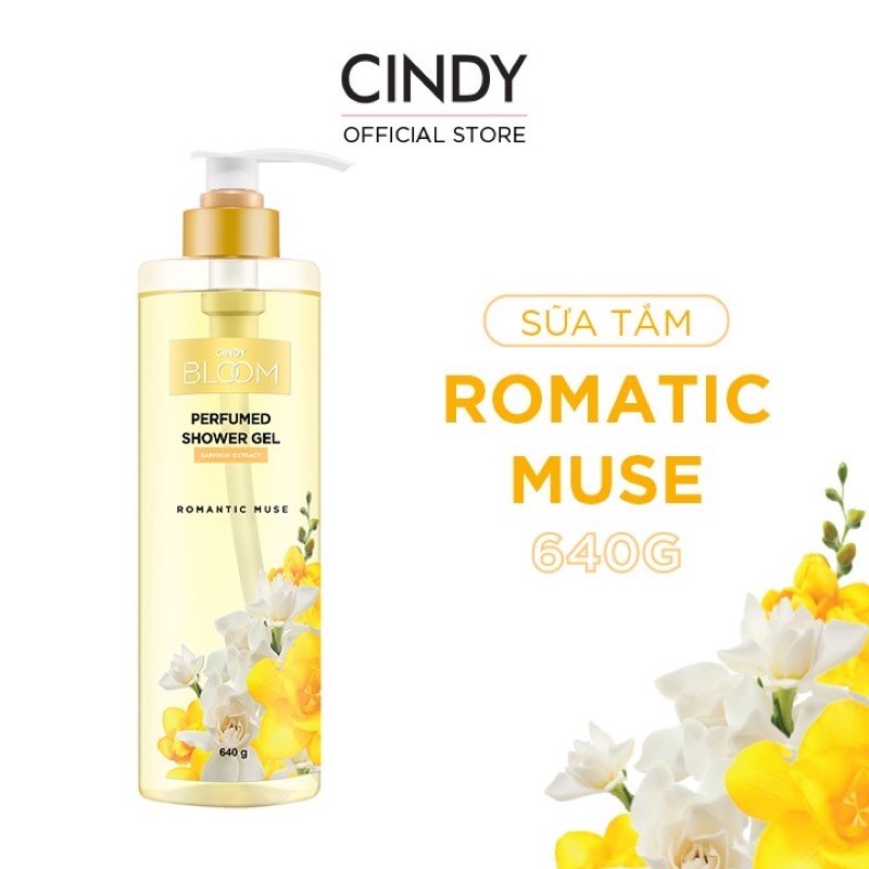 Sữa tắm Cindy Bloom Romantic muse 640g