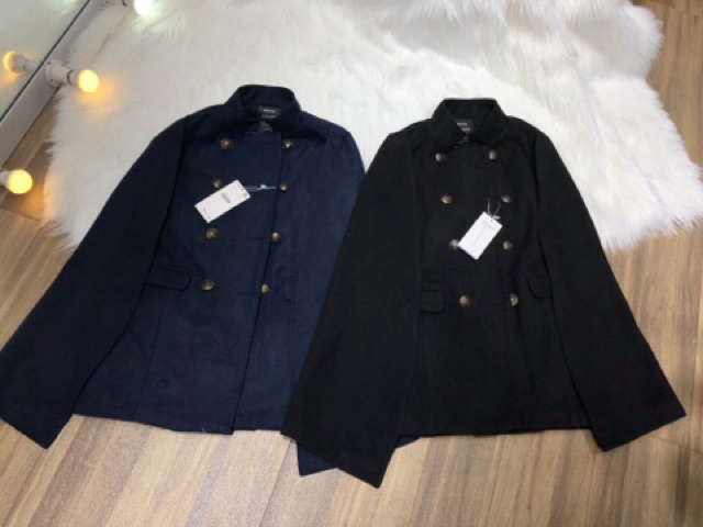 Áo dạ CAPE- áo dạ choàng hàng 2 lớp chất đẹp có dây đai 058 | BigBuy360 - bigbuy360.vn