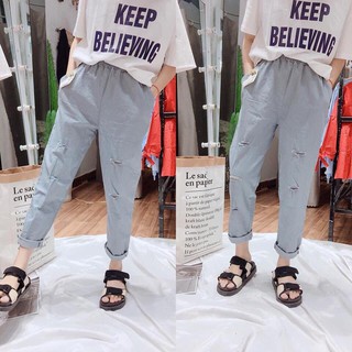 Quần baggy rách siêu hot