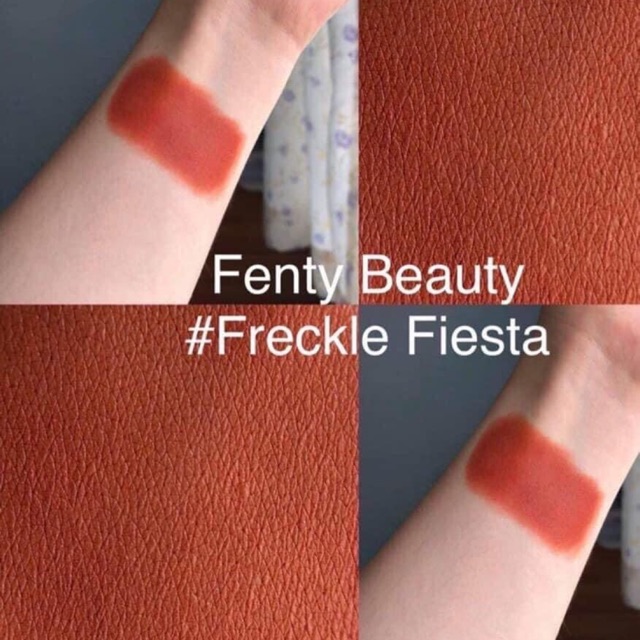 Son Fenty Beauty by Rihanna màu Freckle Fiesta và Shawty