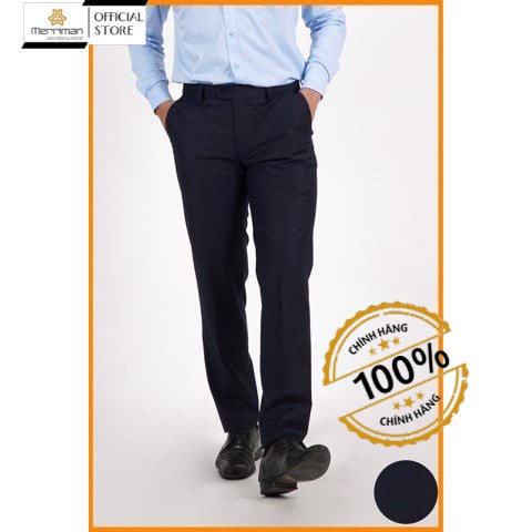 Quần tây nam cao cấp Merriman màu navy mã THMP049