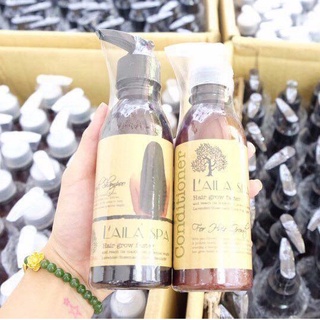 Bộ dầu gội-xả kích thích mọc tóc Laila Thái Lan 200ml