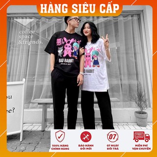[Ảnh thật tự chụp] Áo thun Bad Rabbit Unisex mẫu mới