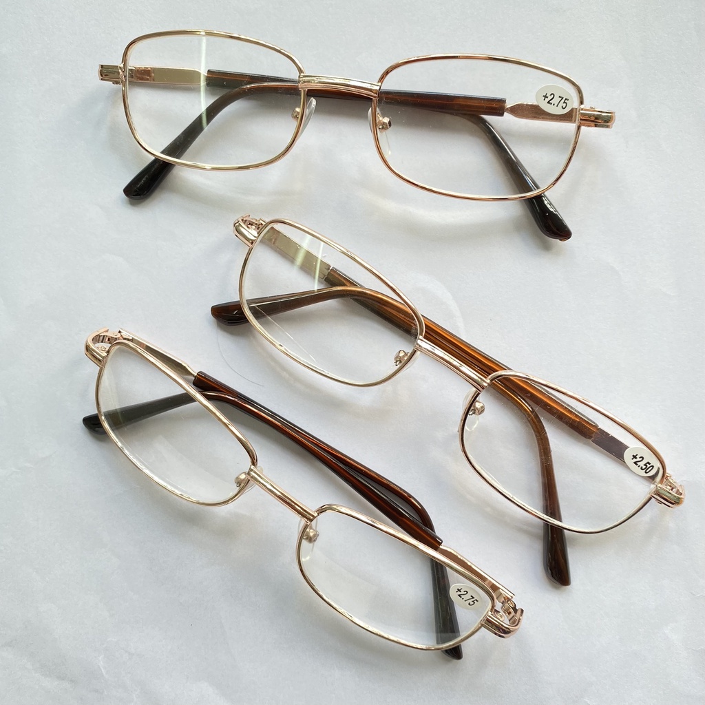 KÍNH LÃO NAM NỮ VIỄN THỊ DÀNH CHO TRUNG NIÊN, NGƯỜI CAO TUỔI- Chuẩn độ 1->4 độ- Sẵn hàng (TRÒNG KÍNH THỦY TINH)