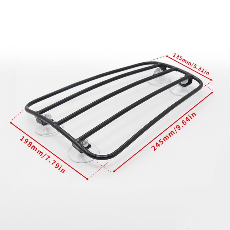 Aero Parcel Rack Fuel Suction Cup Luggage Rack Fuel Tank Rack,A